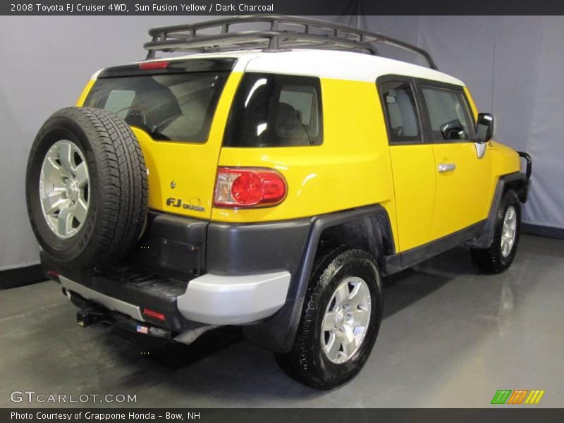 Sun Fusion Yellow / Dark Charcoal 2008 Toyota FJ Cruiser 4WD
