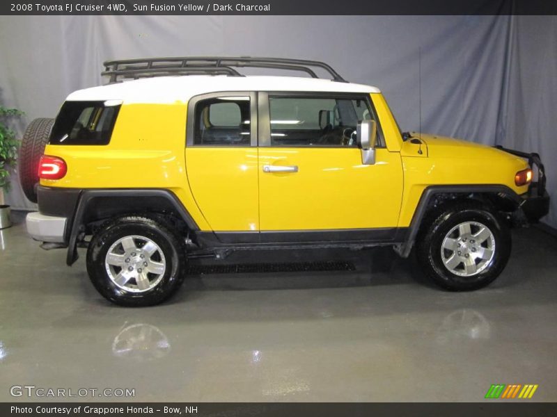 Sun Fusion Yellow / Dark Charcoal 2008 Toyota FJ Cruiser 4WD