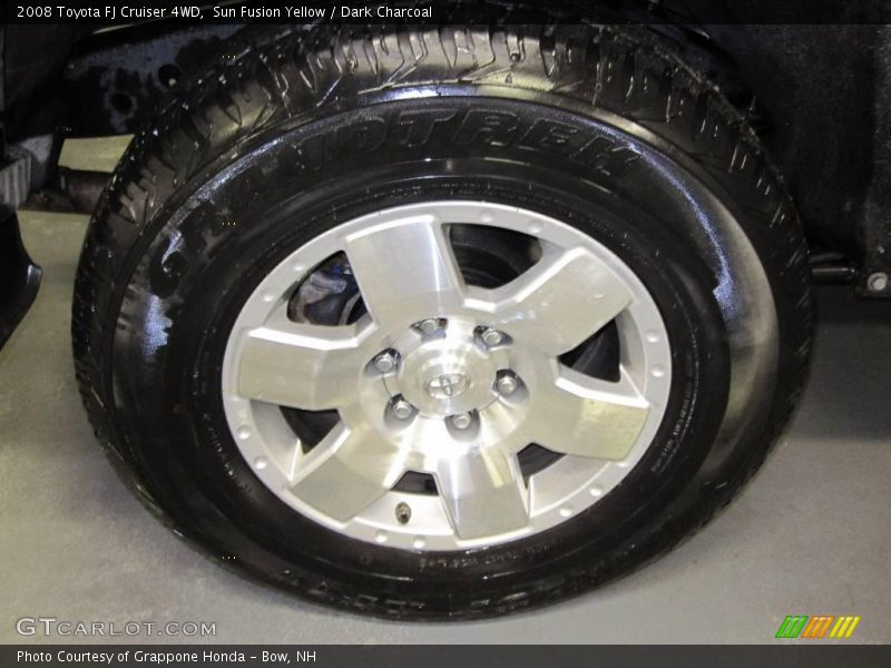 Sun Fusion Yellow / Dark Charcoal 2008 Toyota FJ Cruiser 4WD