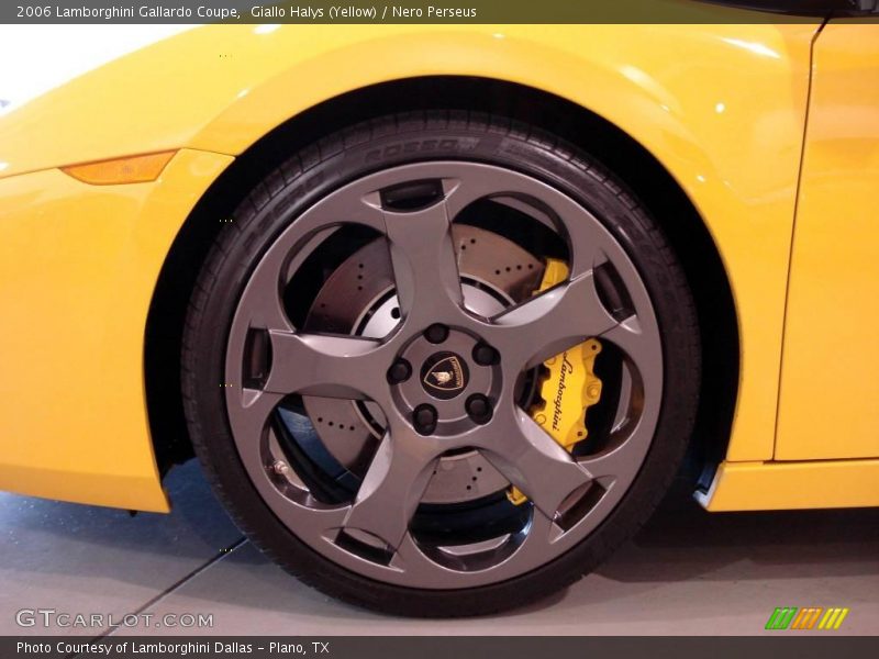 Giallo Halys (Yellow) / Nero Perseus 2006 Lamborghini Gallardo Coupe