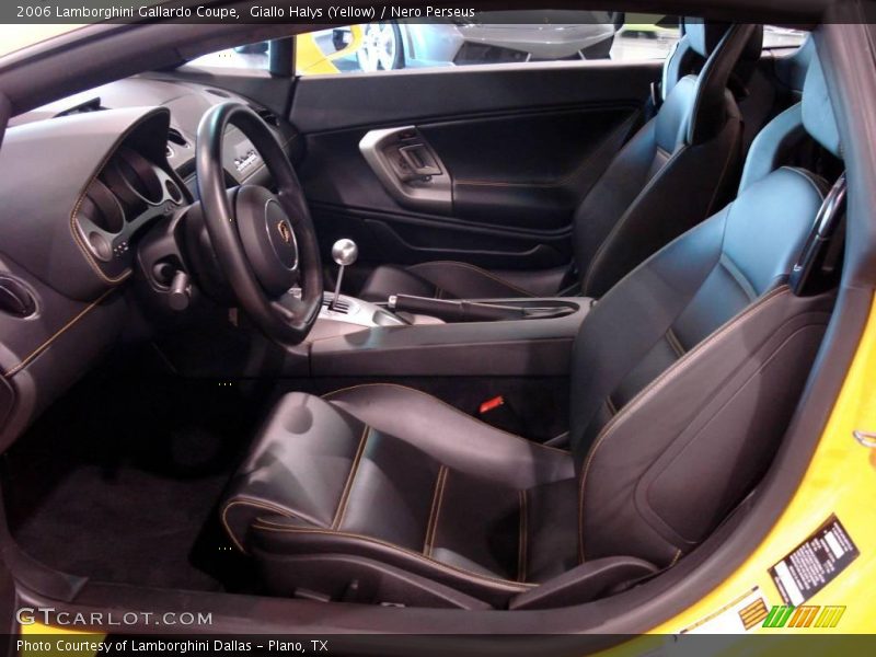 Giallo Halys (Yellow) / Nero Perseus 2006 Lamborghini Gallardo Coupe