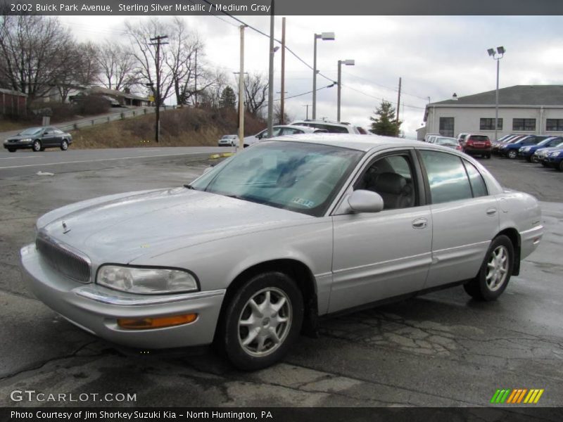 Sterling Silver Metallic / Medium Gray 2002 Buick Park Avenue