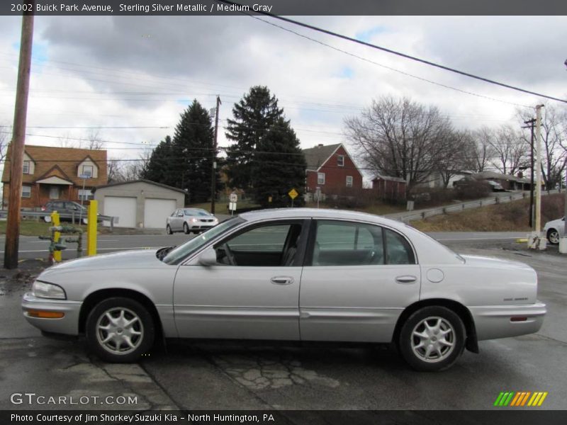 Sterling Silver Metallic / Medium Gray 2002 Buick Park Avenue