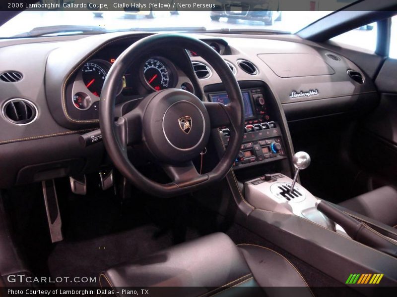 Giallo Halys (Yellow) / Nero Perseus 2006 Lamborghini Gallardo Coupe