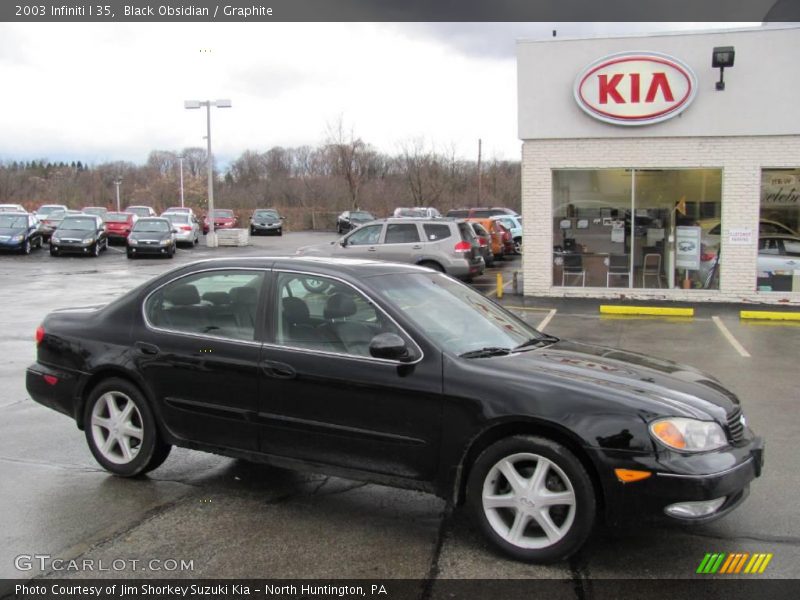 Black Obsidian / Graphite 2003 Infiniti I 35