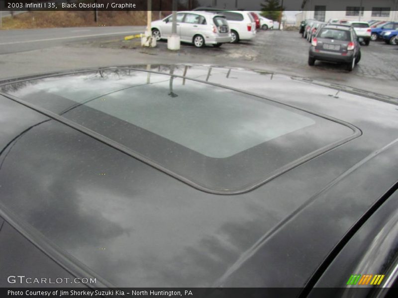 Black Obsidian / Graphite 2003 Infiniti I 35