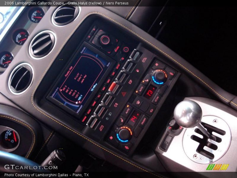 Giallo Halys (Yellow) / Nero Perseus 2006 Lamborghini Gallardo Coupe