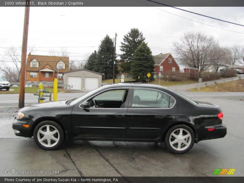 Black Obsidian / Graphite 2003 Infiniti I 35