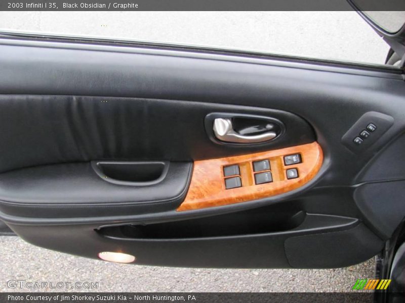 Black Obsidian / Graphite 2003 Infiniti I 35