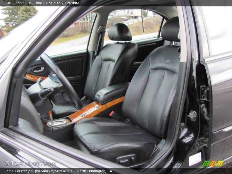 Black Obsidian / Graphite 2003 Infiniti I 35
