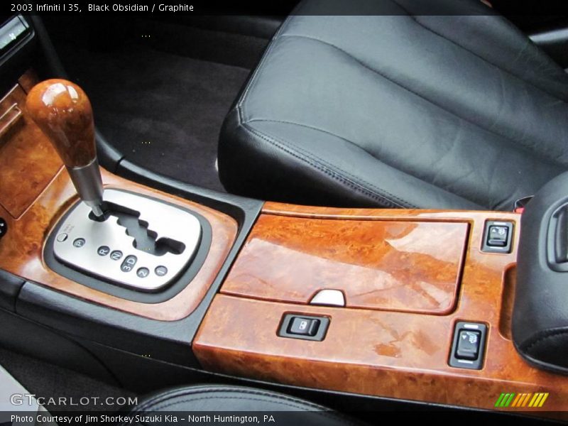 Black Obsidian / Graphite 2003 Infiniti I 35