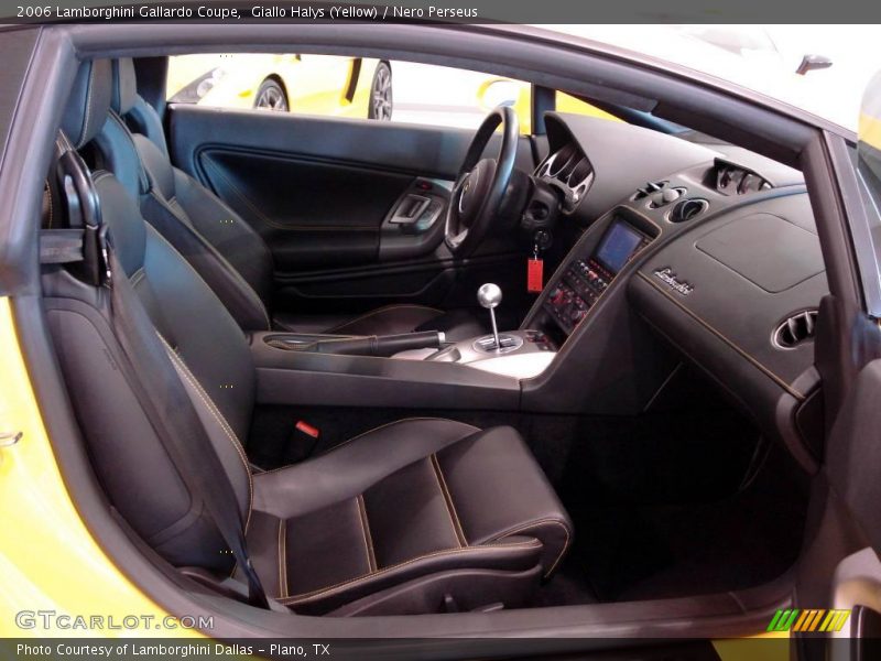 Giallo Halys (Yellow) / Nero Perseus 2006 Lamborghini Gallardo Coupe