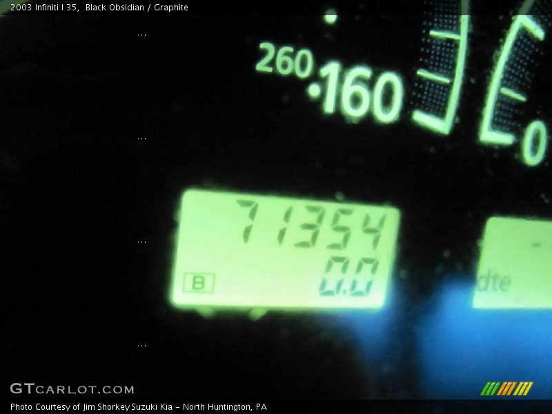 Black Obsidian / Graphite 2003 Infiniti I 35