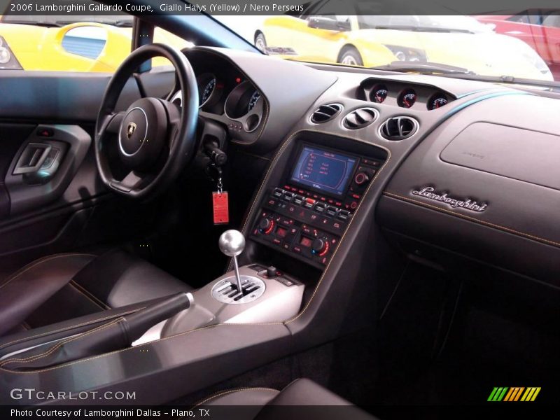 Giallo Halys (Yellow) / Nero Perseus 2006 Lamborghini Gallardo Coupe