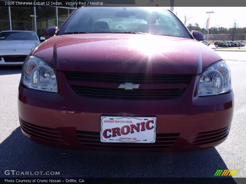 Victory Red / Neutral 2008 Chevrolet Cobalt LS Sedan