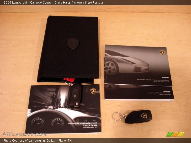 Giallo Halys (Yellow) / Nero Perseus 2006 Lamborghini Gallardo Coupe