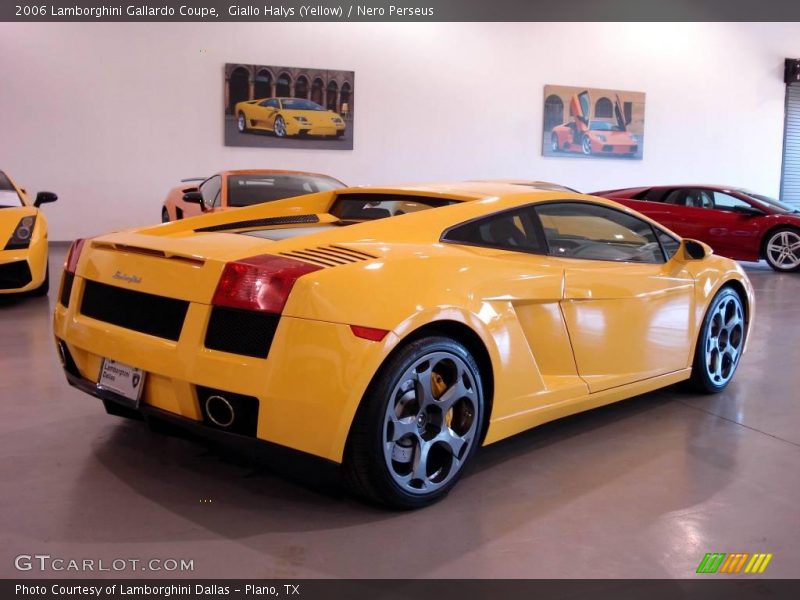 Giallo Halys (Yellow) / Nero Perseus 2006 Lamborghini Gallardo Coupe