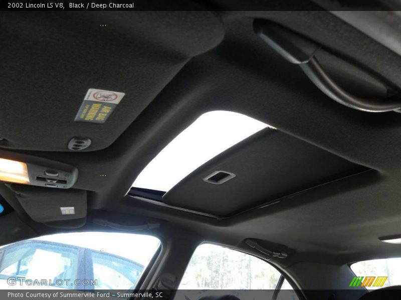 Black / Deep Charcoal 2002 Lincoln LS V8