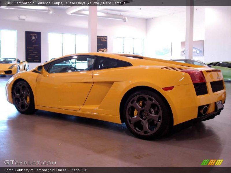 Giallo Halys (Yellow) / Nero Perseus 2006 Lamborghini Gallardo Coupe