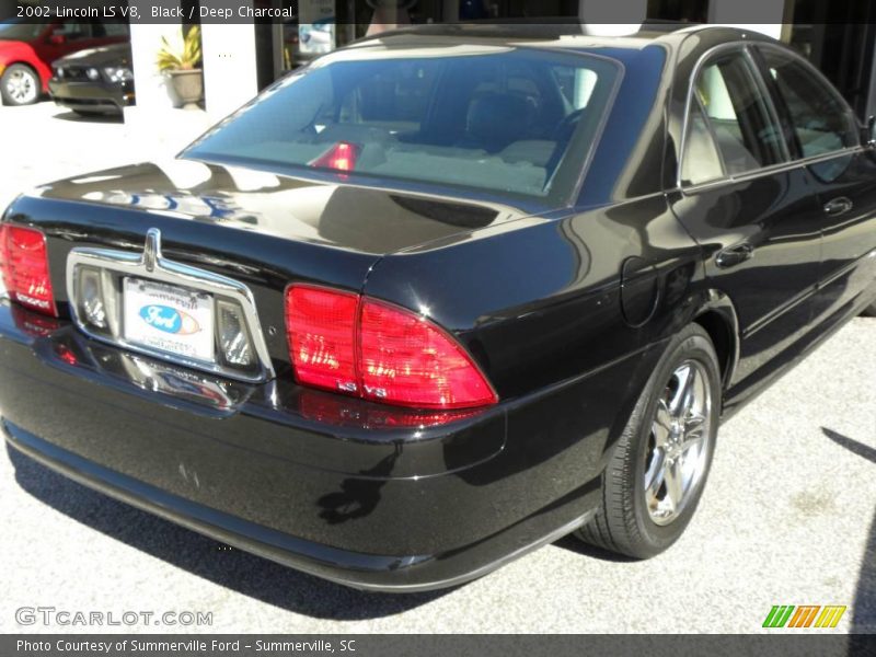 Black / Deep Charcoal 2002 Lincoln LS V8