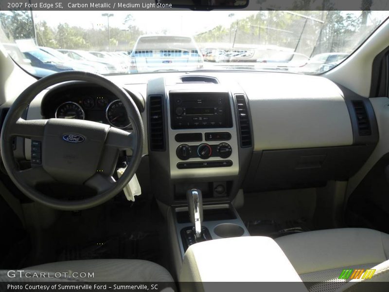 Carbon Metallic / Medium Light Stone 2007 Ford Edge SE