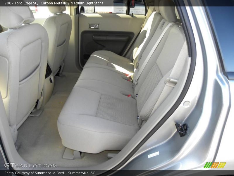 Carbon Metallic / Medium Light Stone 2007 Ford Edge SE