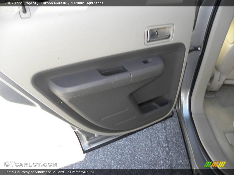 Carbon Metallic / Medium Light Stone 2007 Ford Edge SE