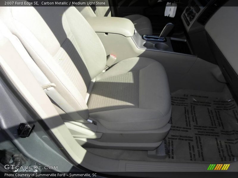 Carbon Metallic / Medium Light Stone 2007 Ford Edge SE