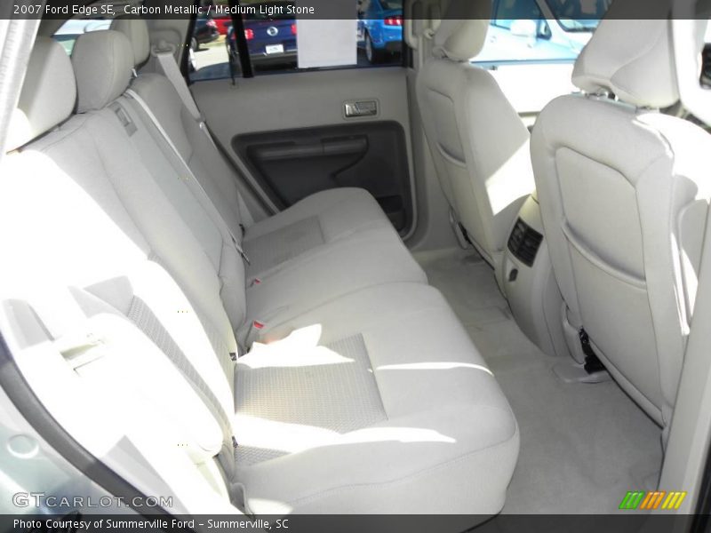 Carbon Metallic / Medium Light Stone 2007 Ford Edge SE