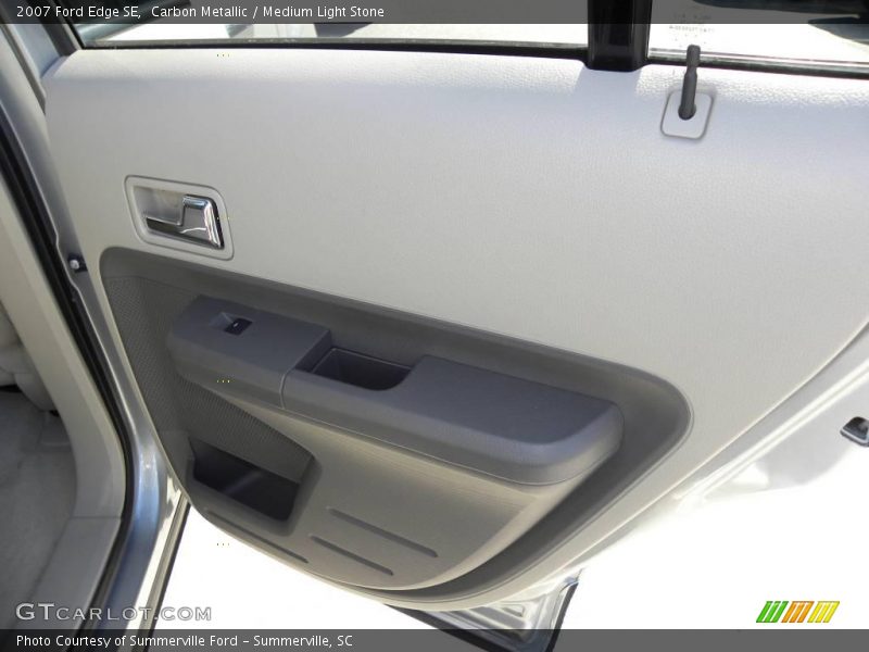 Carbon Metallic / Medium Light Stone 2007 Ford Edge SE