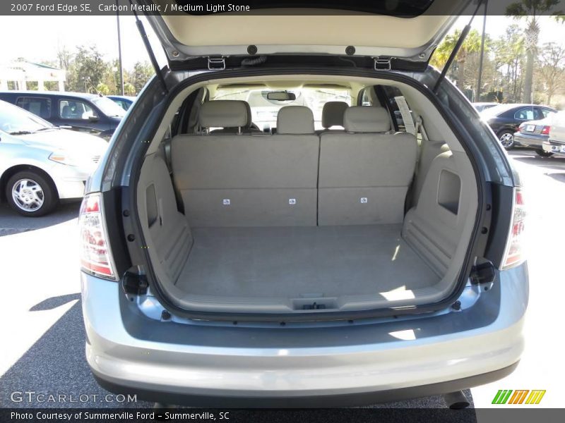 Carbon Metallic / Medium Light Stone 2007 Ford Edge SE