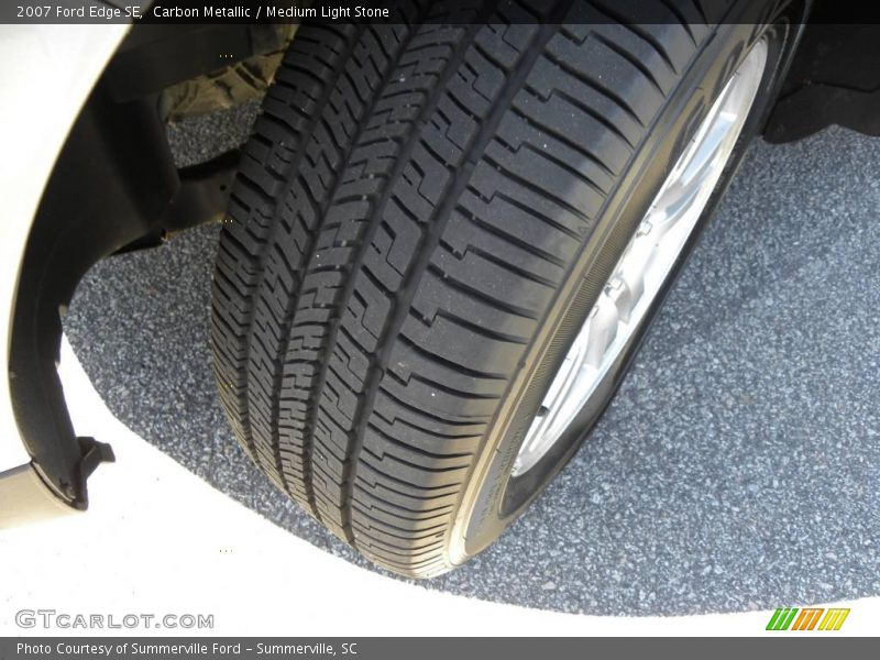 Carbon Metallic / Medium Light Stone 2007 Ford Edge SE