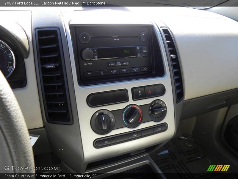 Carbon Metallic / Medium Light Stone 2007 Ford Edge SE