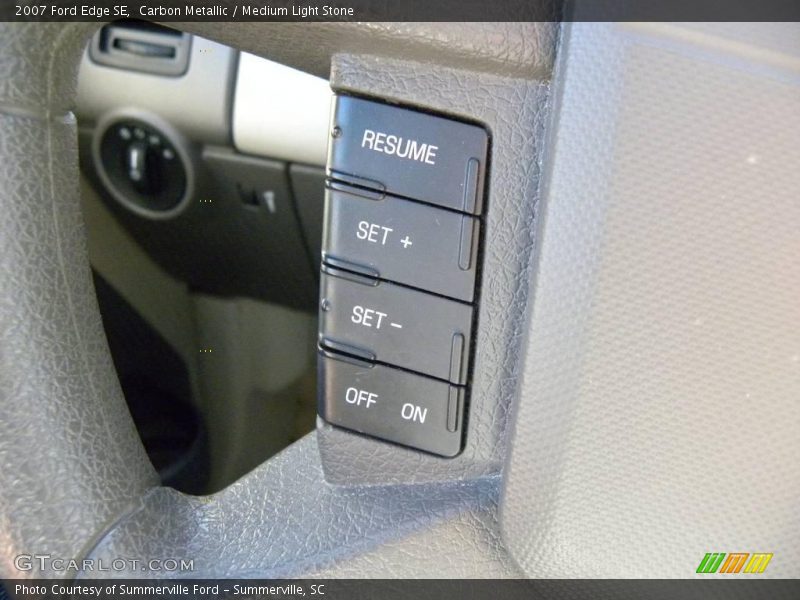 Carbon Metallic / Medium Light Stone 2007 Ford Edge SE