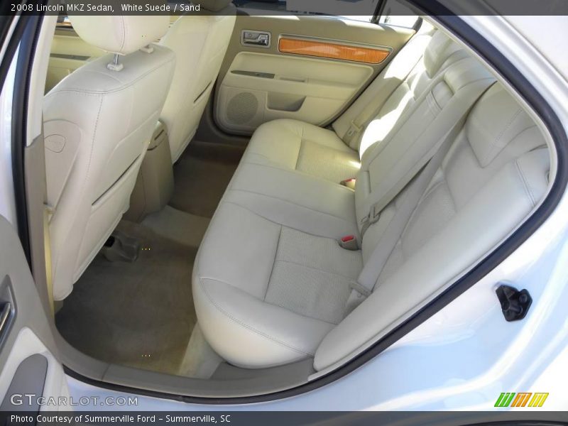 White Suede / Sand 2008 Lincoln MKZ Sedan