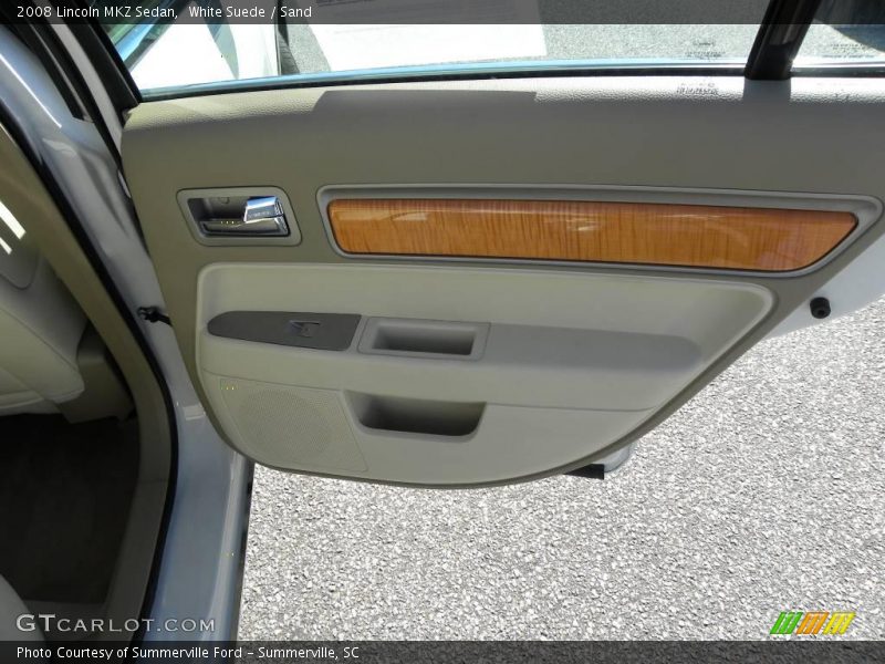 White Suede / Sand 2008 Lincoln MKZ Sedan