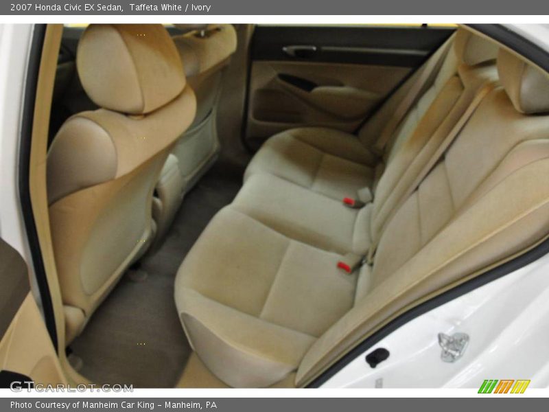 Taffeta White / Ivory 2007 Honda Civic EX Sedan