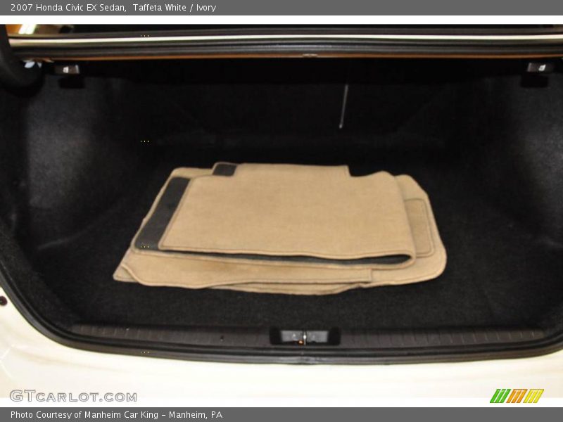 Taffeta White / Ivory 2007 Honda Civic EX Sedan