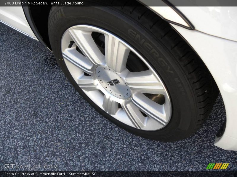 White Suede / Sand 2008 Lincoln MKZ Sedan