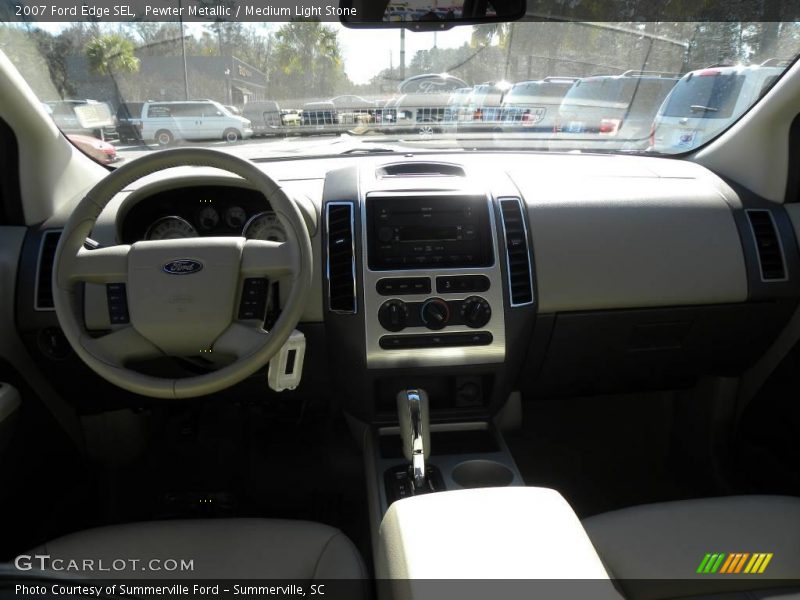 Pewter Metallic / Medium Light Stone 2007 Ford Edge SEL