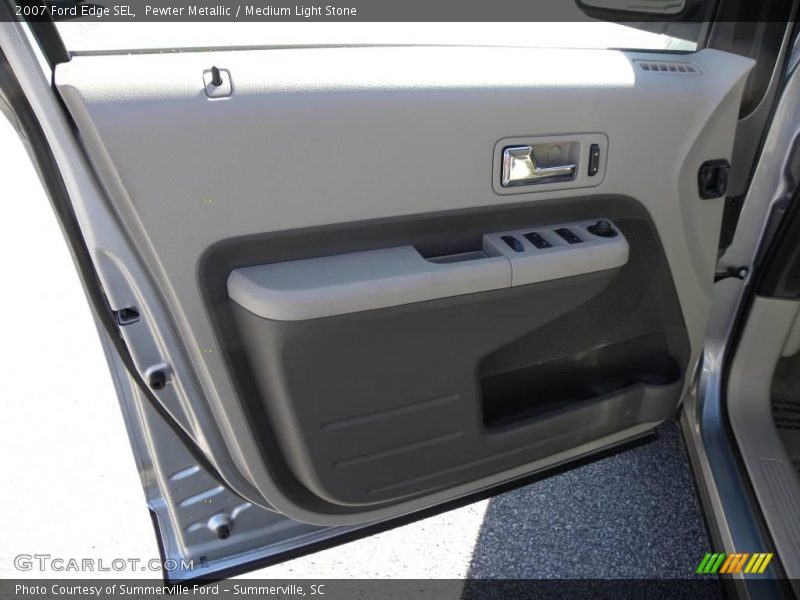 Pewter Metallic / Medium Light Stone 2007 Ford Edge SEL
