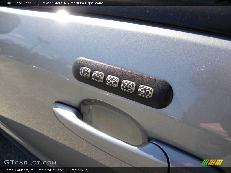 Pewter Metallic / Medium Light Stone 2007 Ford Edge SEL