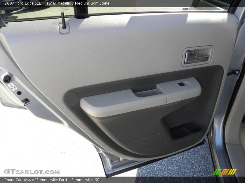 Pewter Metallic / Medium Light Stone 2007 Ford Edge SEL