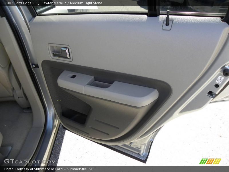Pewter Metallic / Medium Light Stone 2007 Ford Edge SEL