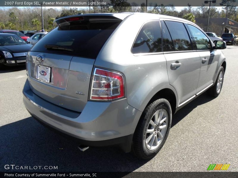 Pewter Metallic / Medium Light Stone 2007 Ford Edge SEL