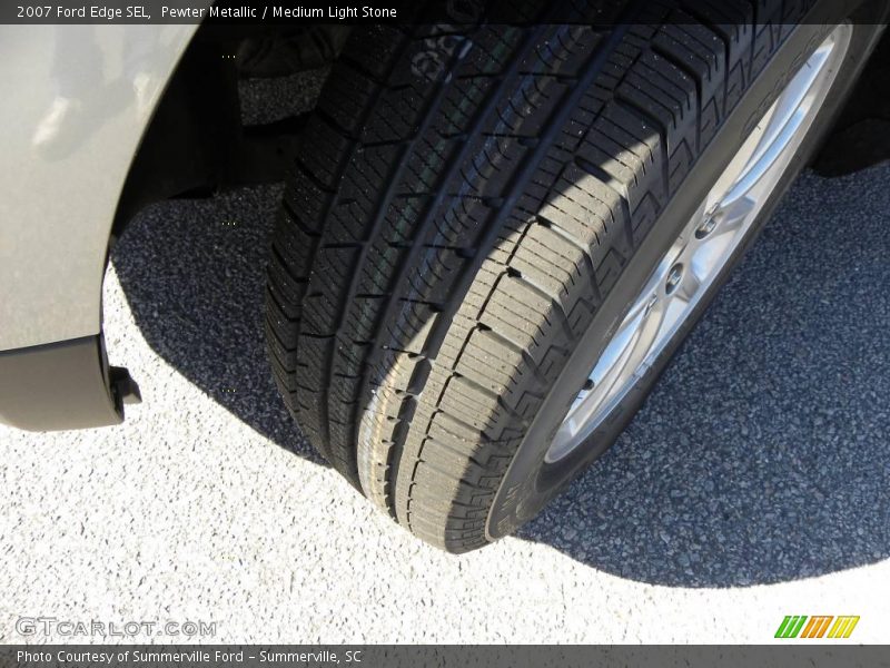 Pewter Metallic / Medium Light Stone 2007 Ford Edge SEL