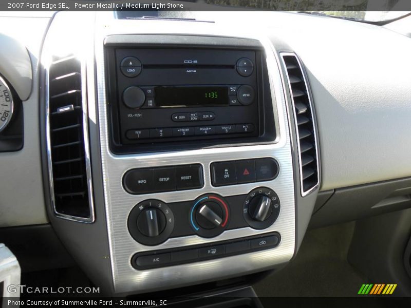Pewter Metallic / Medium Light Stone 2007 Ford Edge SEL