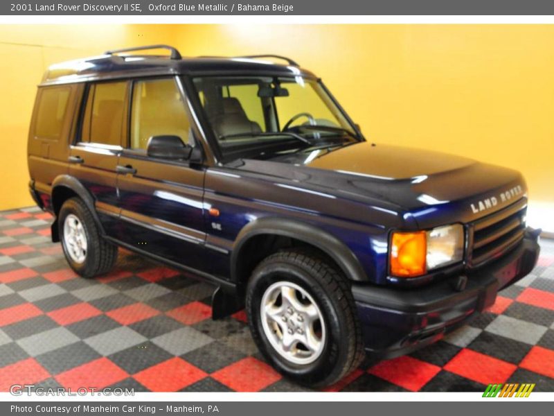 Oxford Blue Metallic / Bahama Beige 2001 Land Rover Discovery II SE