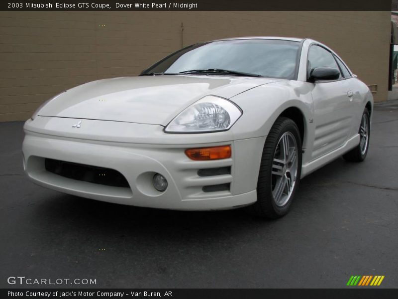 Dover White Pearl / Midnight 2003 Mitsubishi Eclipse GTS Coupe
