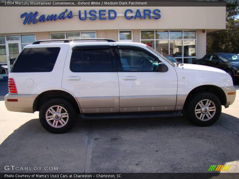 Oxford White / Medium Dark Parchment 2004 Mercury Mountaineer Convenience